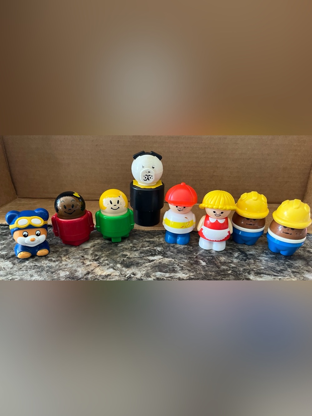 Chunky People Toys and Fisher Price Dog